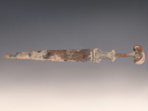 luristan bronze dagger with ear pommel