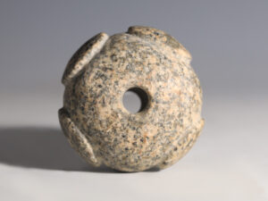near eastern granite ceremonial macehead
