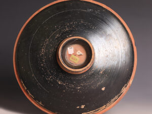 magna graecian terracotta red figure dish