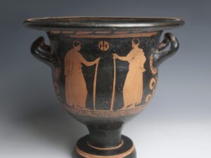 magnificent red figure apulian bell krater 2