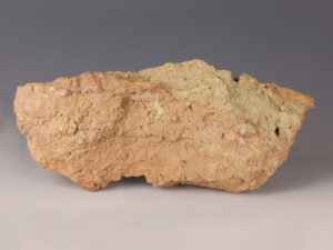 mesopotamian clay cuneiform foundation brick fragment