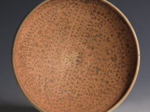 nabatean terracotta decorated bowl