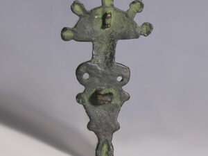 ostrogothic bronze radiate headed brooch