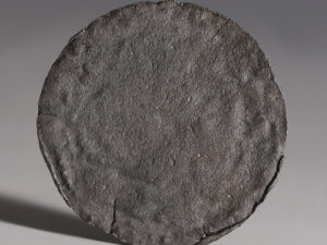 post medieval charles i pewter loyalist roundel crown motif