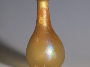 roman amber glass unguentarium