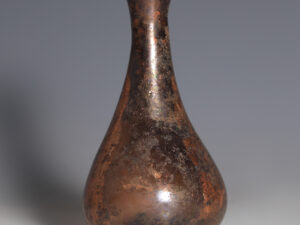 roman aubergine glass bottle