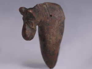 roman bronze horse head protome