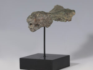 roman bronze panther head finial