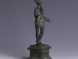 roman bronze mercury statue 2