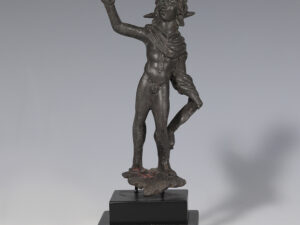 roman bronze statuette of helios apollo