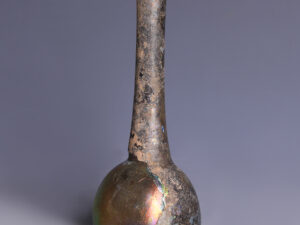 roman glass candlestick unguentarium