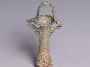 roman glass kohl flask
