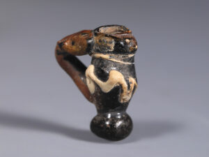 roman miniature glass juglet pendant 2