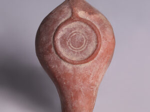 roman north african oil lamp with dog 2