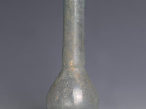 roman pale blue glass unguentarium