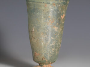 roman pale turquoise glass beaker