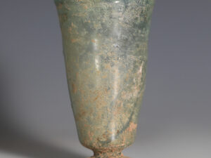roman pale turquoise glass beaker 4