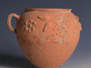 roman red slip barbotine cup