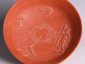 roman redware bowl with saturn relief 5