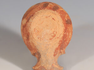 roman terracotta oil lamp