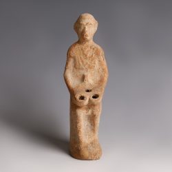 roman terracotta ‘plastic’ lamp of a monkey roman terracotta ‘plastic’ lamp of a monkey
