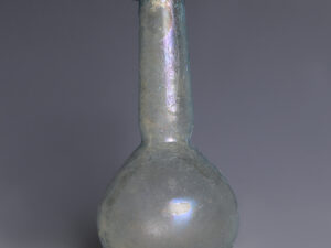 roman translucent blue glass unguentarium 2