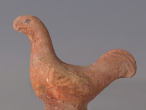 eastern han dynasty rooster statuette