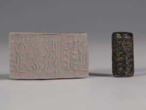 Mesopotamian hardstone cylinder seal