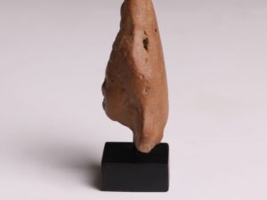 romano-egyptian votive terracotta head of isis