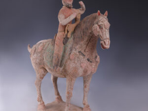 chinese Tang dynasty horse and rider