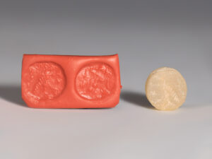 urartu alabaster stamp seal