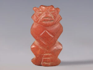 egyptian carnelian amulet of bes 