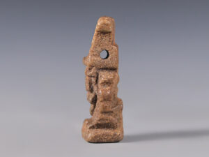 egyptian faience amulet of bes 