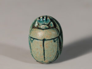 egyptian steatite scarab amulet to thutmose III 3