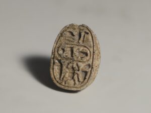 egyptian steatite scarab to thutmose III 1
