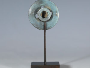 romano Celtic bronze spoked wheel attachment