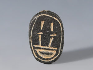 egyptian black hardstone scarab