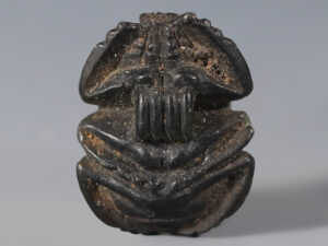 egyptian obsidian scarab