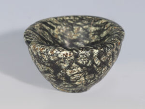 egyptian porphyritic serpentine vessel