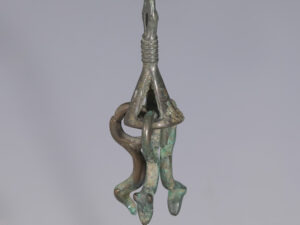 ancient roman bronze tintinnabulum