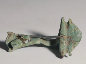 ancient roman radiate-head brooch 3