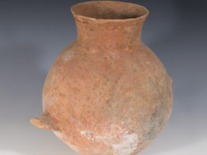 holy land terracotta vessel with ledge handles