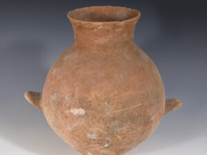 holy land terracotta vessel with ledge handles