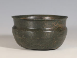 luristan bronze carinated bowl