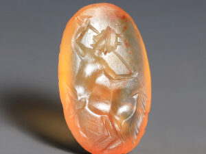 roman chalcedony centaur intaglio