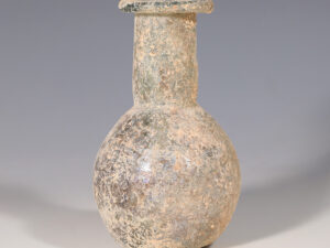 roman light blue glass bottle 2