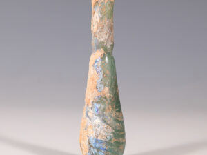 roman turquoise sand-core glass unguentarium 2