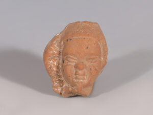 romano-egyptian terracotta head of harpocrates