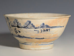 tek sing porcelain bowl with mountain scenery 2