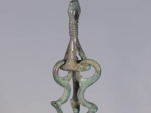 ancient roman bronze tintinnabulum